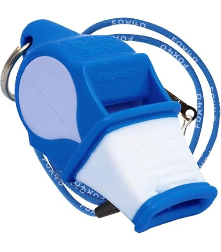Amazon.com : Fox 40 Sonik Blast CMG with Break Away Lanyard - Blue