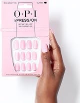 OPI xPRESS-ON Mod About You Light Pink Short Round Nails with Glue view 5