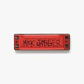 Lee Oskar 1910MJ2-C Mick Jagger Edition 2 Major Diatonic Harmonica Key of C | 10-Hole; Silk screen printed metal cover plates; Custom Mick Jagger case