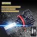 H11/H8/H9 LED Headlight Bulbs - Sampino Headlights All-in-One Conversion Kit 2Packs Low Beam/Fog Light Bulb 8000LM 5500K 12xCSP Chips Cool White