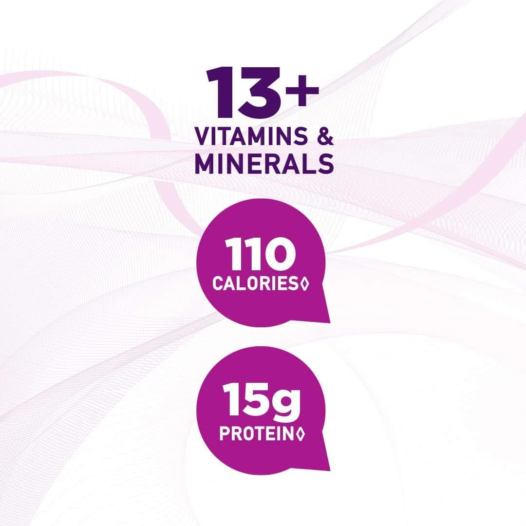 Protein Powder with Vitamin C by Nature's Bounty Optimal Solutions, Contains Vitamin C for Immune Health, Vanilla Bean Flavor, 1 lb: Health & Personal Care
