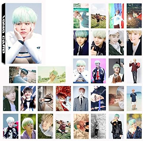 Jiquan Kpop BTS LOMO Cards Set [Young Forever] Bangtan Boys Photocards, Special Gift for A.R.M.Y Fans, 30pcs/Set