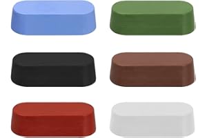 DSMART Metal Polishing Buffing Compound Sets 6oz (1oz* 6Pcs) Polish Rouge Bar for Buffing Aluminum Stainless Steel Jewelry from Course to Fine Polish Compound Bar