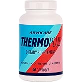 AdvoCare ThermoPlus Vitamin & Herbal Dietary Supplement - Supports Healthy Metabolism* - Contains Thiamine, Sage Extract & Oolong Tea Extract - 90 Capsules