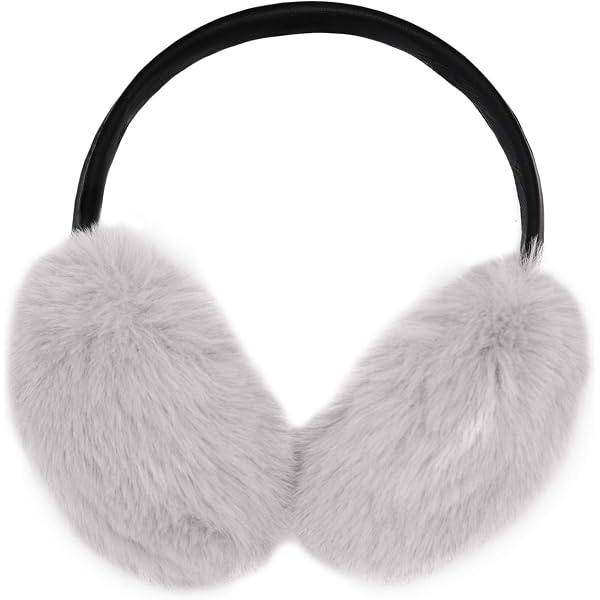 Amazon.com: surell Faux Rex Earmuff (Black) - Womens & Girls