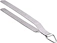 Khandekar Stainless Steel Kitchen Tongs, Stainless Steel Chimta, Cook Serving Tongs, Food Service Tong, Roti Chapati Chimta - 9 inch