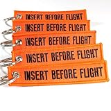 Insert Before Flight - Orange/Black 5pcs by Rotary13B1