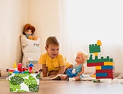 TIBAOLOVER Rectangular Kids Storage Basket Gift