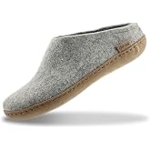 Glerups Wool Slip-On Leather Outsole