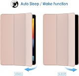 JETech Case for iPad 9/8/7 10.2-Inch Rose Gold Auto Wake Sleep view 6