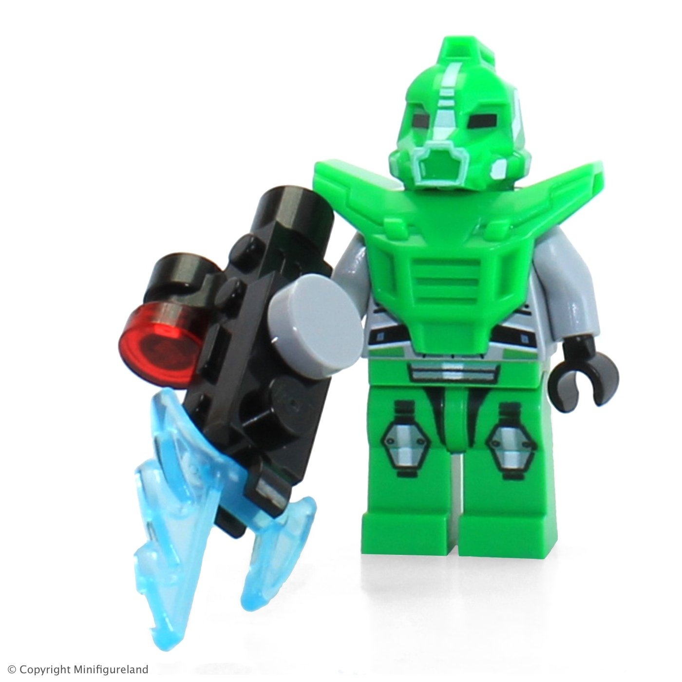 lego green robot