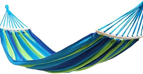 Ligero Soltero Hamaca Colgante con Bolsa De Almacenamiento + Cuerda De