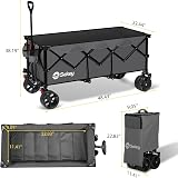 Sekey 300L Ultra-Large Folding Festival Trolley All-Terrain Wheels 150kg view 7