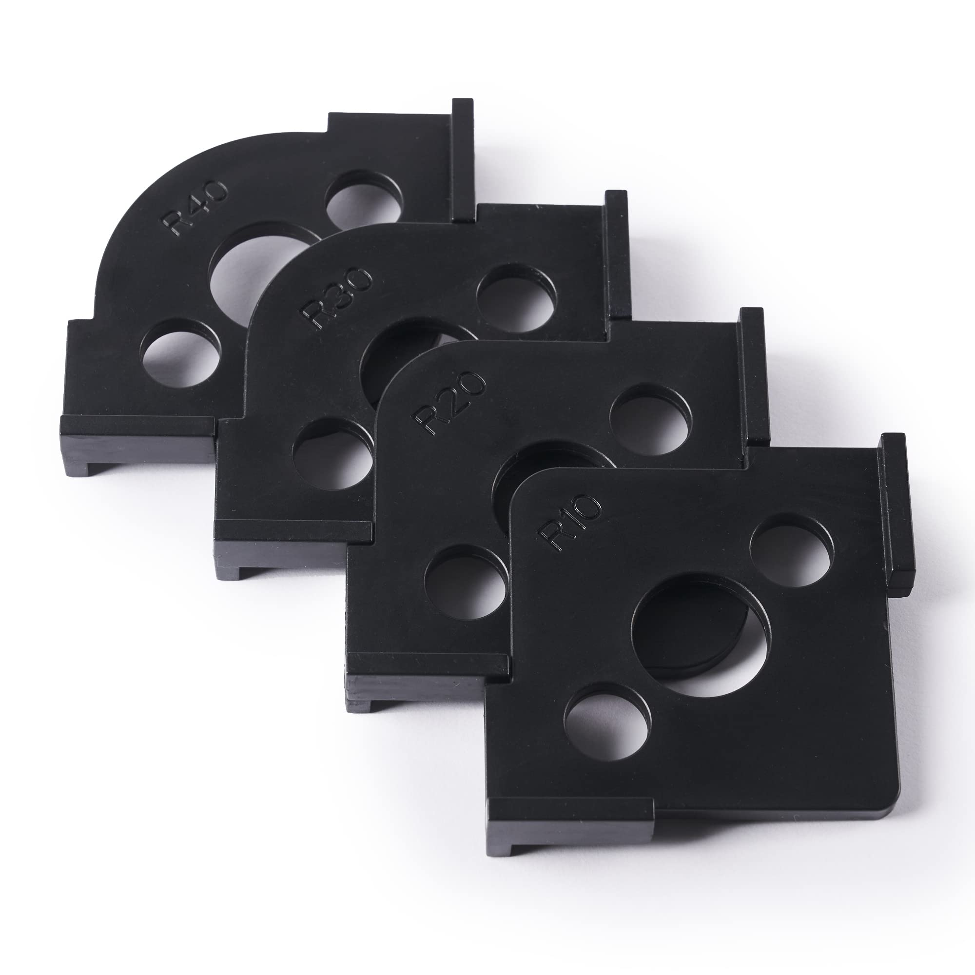 Mua HERMIT TOOLS Pack of 4 Radius Jig Router Templates Corner Radius ...
