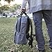 9 Rabbits Diaper Bag Backpack, Stylish Multi-Function Waterproof Smart Organizer Baby Back Pack, Large Capacity, Perfect For Travel With Adjustable Shoulder Straps and Wipeable Infant Changing Pad
