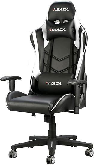 Amazon Co Jp Hbada ハバダ ゲーミングチェア オフィスチェア オフィス 椅子 耐荷重150kg 静音キャスター リクライニング ハイチェア 昇降アームレスト 腰痛対策 Hdjy001 英雄伝説 ホーム キッチン