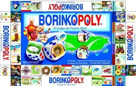 Borinkopoly El Juego de Puerto Rico by Borinkopoly: Amazon.es: Juguetes y juegos