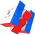 GAN Mini M Pro, GAN Cube 3x3, Stickerless Magnetic Speed Cube, 53mm Magic Cube Puzzle Toy, Great for One Hand or Small Hand