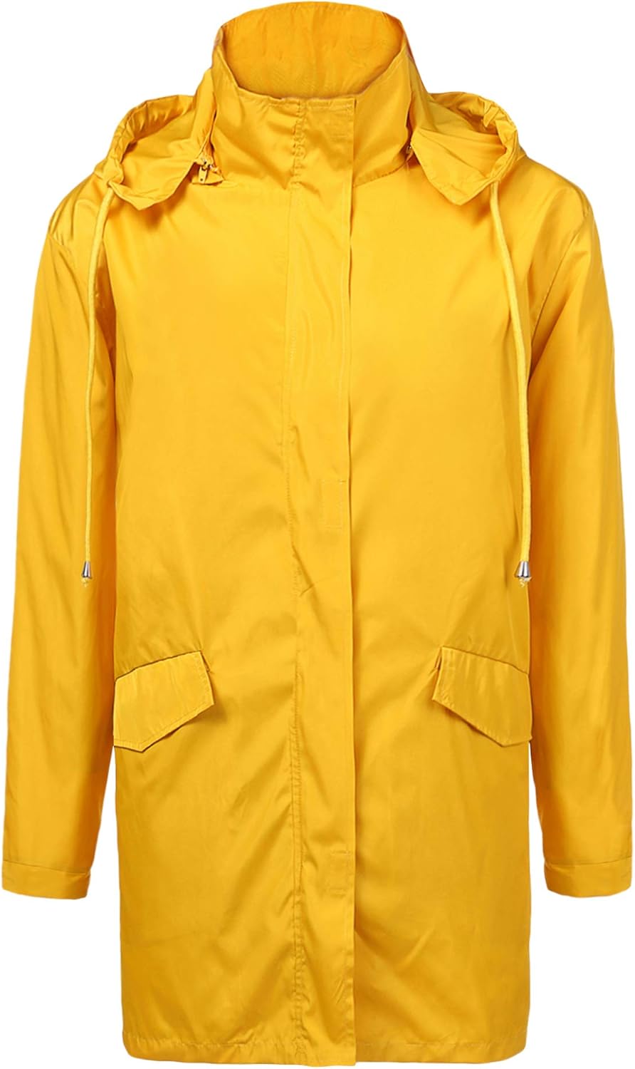 ZEGOLO Mens Raincoats Waterproof Windbreaker Lightweight Active Outdoor