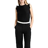 Cinq à Sept Womens Woven Ruffle Lenore Top