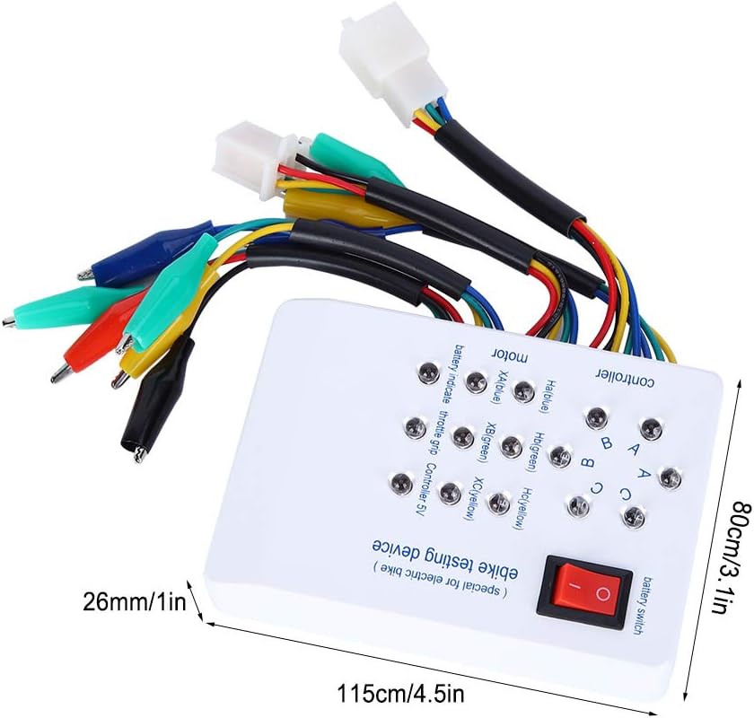 Brushless Motor Tester, High Performance Electro Car E-Bike Scooter Detector 115x80x26mm, for Teste Motor Coil - Image 3