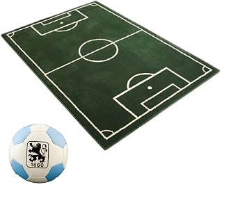 Fussball Teppich Fussballteppich Fussballplatz Spielfeld