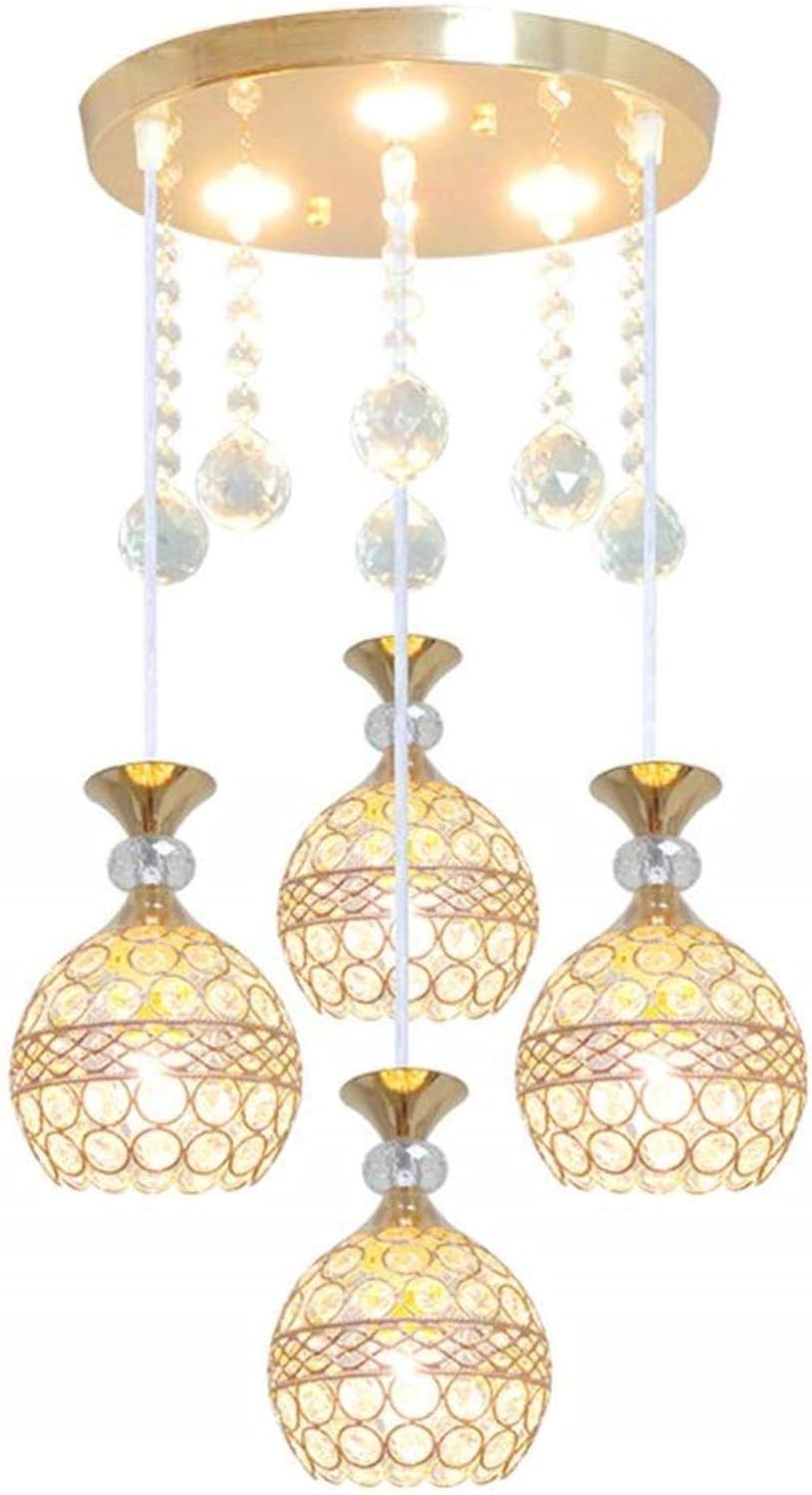 Hanging Lamp Lights Crystal Spider 3 Spider Simple Dining Room