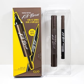 Clio Tinted Tattoo Kill Brow Set Per Sopracciglia Penna