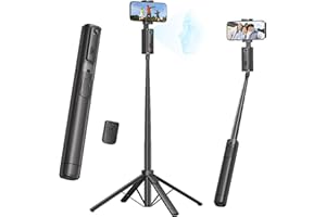 Fuloview Auto Face Tracking Tripod,67''Phone Tripod for iPhone,360° Rotation Follows Your Movement,Bluetooth Remote,Phone Holder for Vlog,Live Streaming, Video Call,Content Creators.