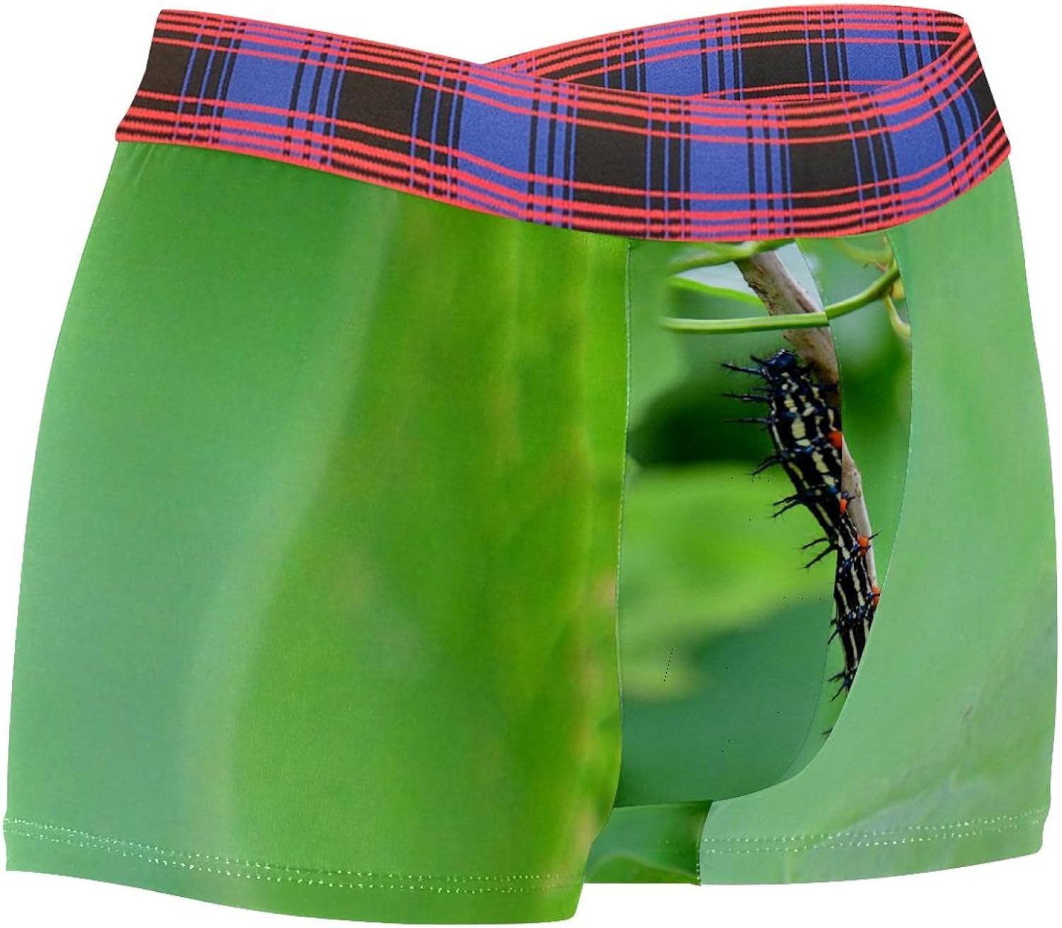 Lorvies Caterpillar Mens Boxer Briefs Underwear Breathable Stretch