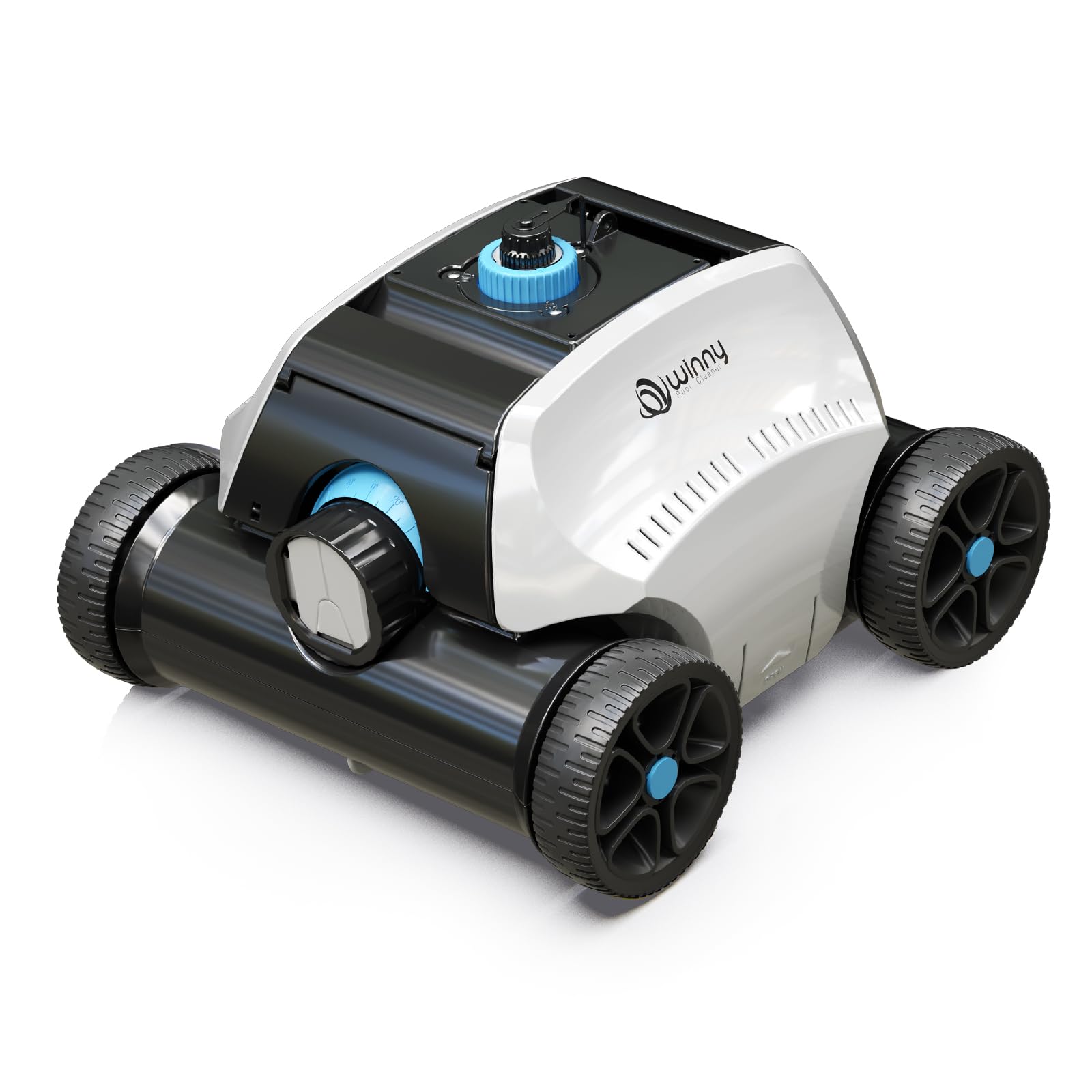 Photo 1 of (2025 Upgrade) Cordless Robotic Pool Vacuum for Above Ground Pools, 130-Mins Runtime Pool Cleaner with Self-Parking & 1300 Sq. Ft Coverage, Powerful Suction & 6600mAh (ice Blue)