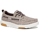 OrthoComfoot Women's Orthopedic Walking Shoes Slip On Loafers: Comfortable Orthotic Shoes with Arch Support for Flat Feet, Casual Plantar Fasciitis Deck Loafers for Heel and Foot Pain Relief