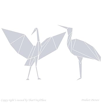 Amazonde Kranich Krantower Vögel Origami 20 X 11 Cm
