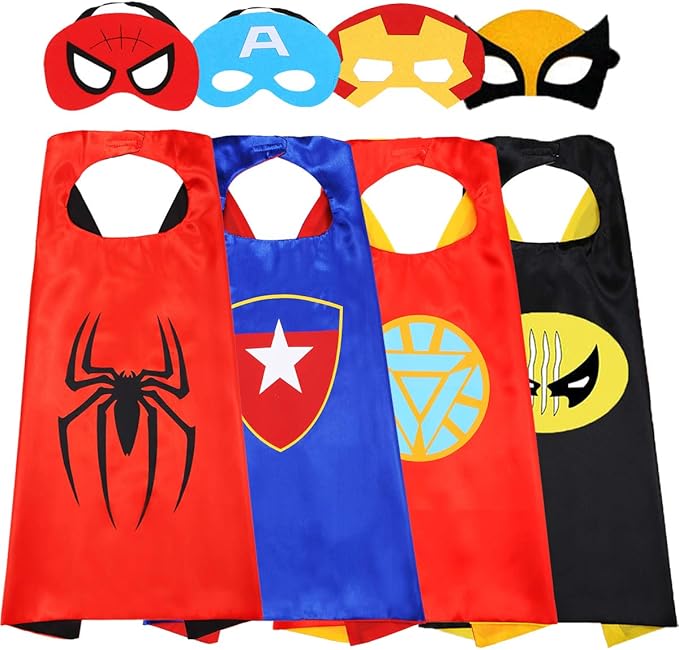 NuGeriAZ Superhero Capes for Kids Superhero NuGeriAZ Superhero Capes for Kids Superhero