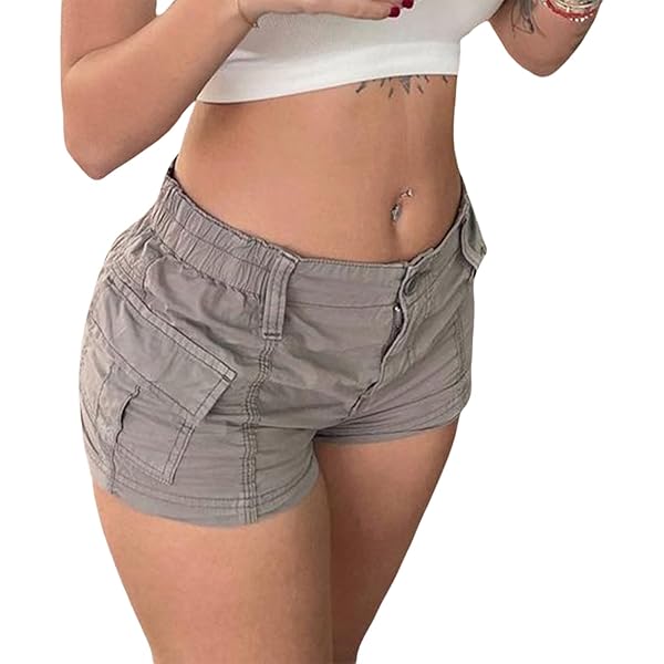 y2k gimmick short pants 平成ギャル 平成ギャル y2k グランジ ストライプ ショートパンツ Mの通販 by