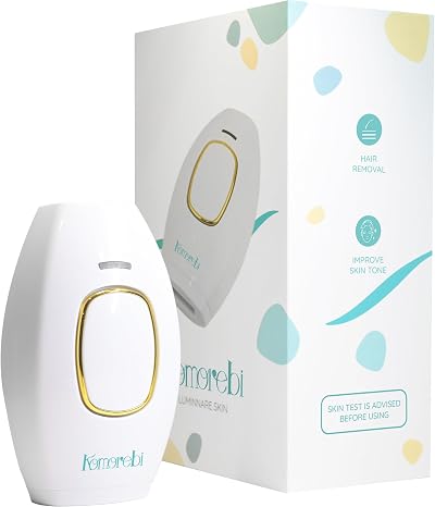 Komorebi Luminare IPL Laser Hair Removal Device, 2 Modes & 5 Intensity Levels