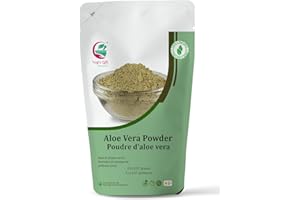 Aloe vera powder 8oz (227 Grams) | 100% Pure and Natural | Made from naturally cultivated Aloe vera | By Yogi’s Gift®
