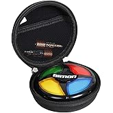 Hermitshell Hard Travel Case for Hasbro Gaming Simon Micro Series Electronic Game (Only Case) (Black)