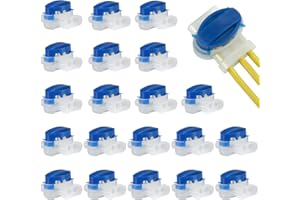 GWHOLE Pack of 20 Electrical IDC 314-BOX Wire Connectors for Robotic Lawn Mowers, Irrigation Applications…