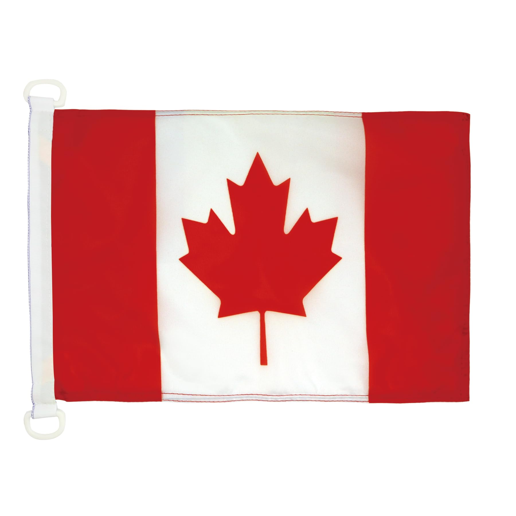 AZ FLAG - Canada Nautical Flag - 18'' x 12'' - For Outdoor and Boat - Canadian Banner Knitted Polyester with Two Plastic Rings - Vivid Colors - 12x18 in - 45x30 Cm — image 1