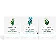 Pique Tea Organic Green Tea Crystals Sampler - Immune Support, Gut Health, Fasting - 42 Single Serve Sticks (Pack of 3)