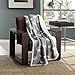 Eddie Bauer - Throw Blanket, Reversible Sherpa Fleece Bedding, Home Decor for All Seasons (Elk Stance Grey, Throw)