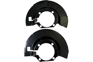 FCBJX Front Brake Dust Shield Backing Plate for Dodge Ram 2500 3500 2003-2008 Replace 5086663AA 5086664AA 924-228 Pair