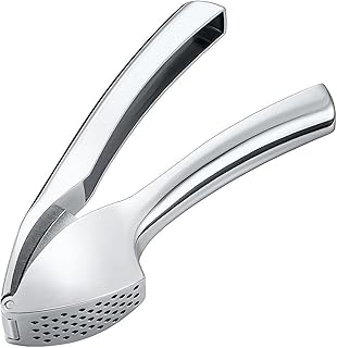 FREETOO Knoblauchpresse Knoblauchschneider Garlic Press Häuslicher Knoblauch Crusher Praktischer Küchenhelfer mit Langer Verwendungsdauer für Besseres Familienleben