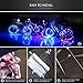 Bodyguard Bike Wheel Lights, Automatic and Manual Lighting, Waterproof Bicycle Wheel Light String, Ultra Bright LED (1Pack) with Batteries Included!