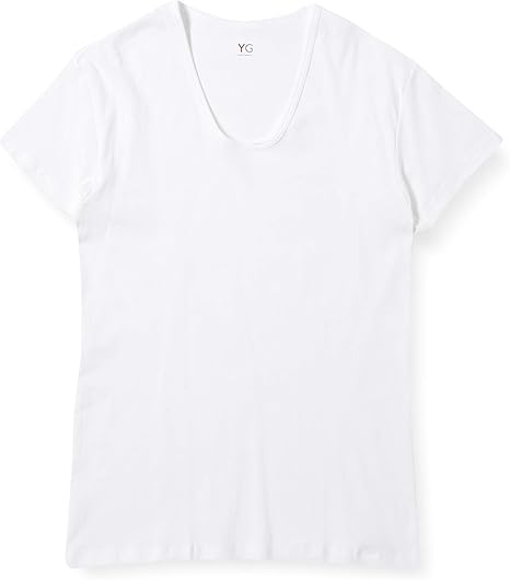 Amazon グンゼ インナーシャツ Yg 綿100 Uネックtシャツ Yv0016n メンズ インナーシャツ 通販