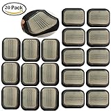 Pads Replacement for Abdominal Toning Belt, Replacement Gel Pads for EMS AB Trainer Waist Trimmer Belt ABS Toner Body Muscle Trainer