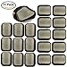 Pads Replacement for Abdominal Toning Belt, Replacement Gel Pads for EMS AB Trainer Waist Trimmer Belt ABS Toner Body Muscle Trainer