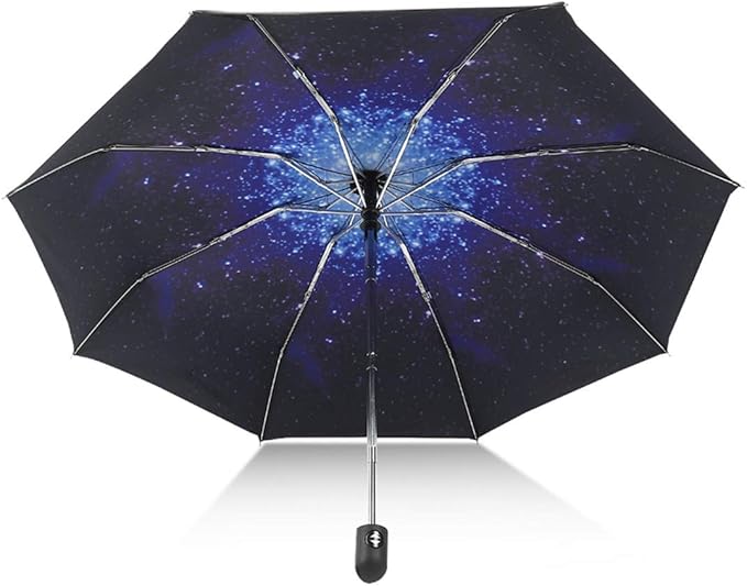 Automatic Travel Umbrella Compact Mini Umbrella Windproof Folding Rain