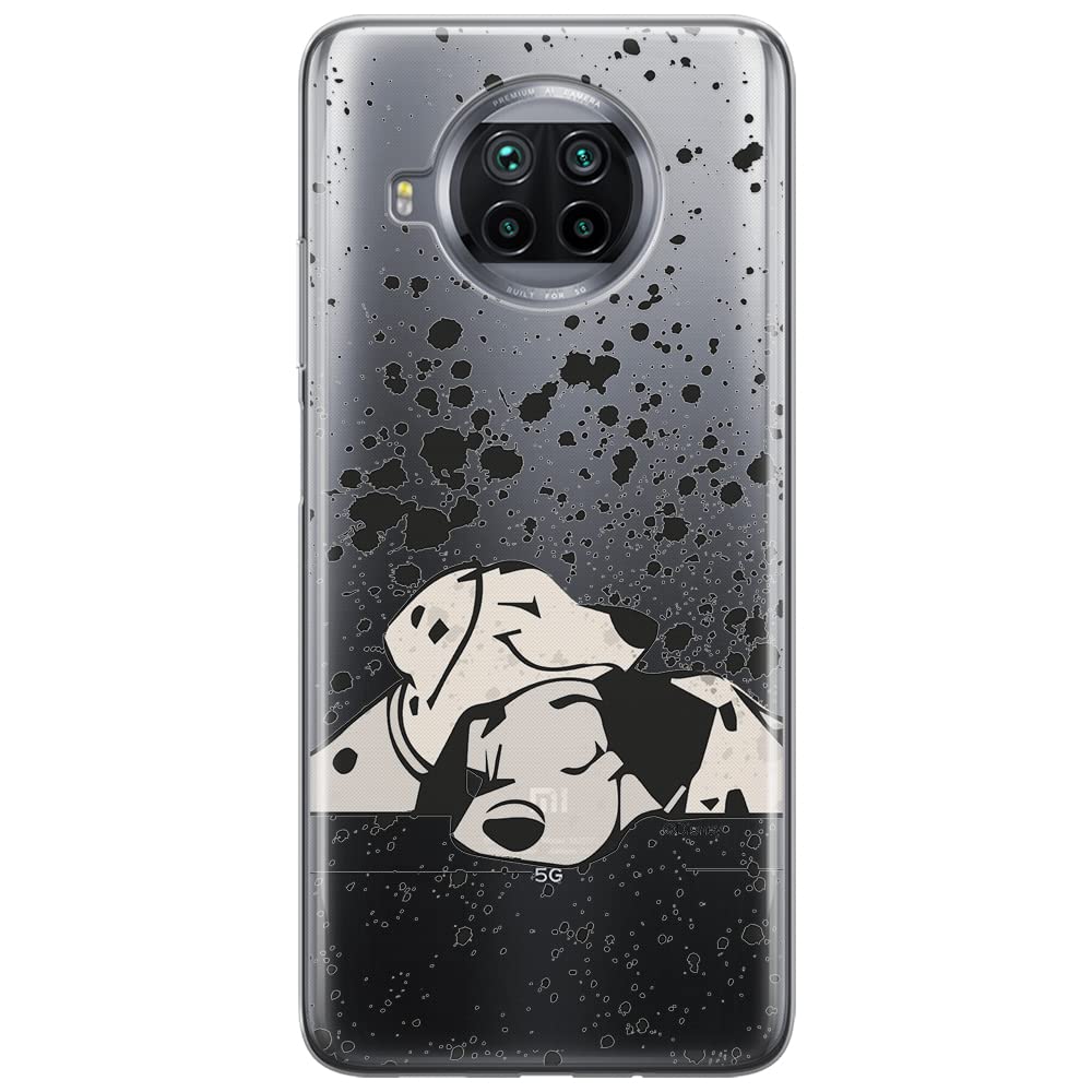 ERT GROUP mobile phone case for Xiaomi MI 10T LITE/REDMI NOTE 9 PRO 5G original and officially Licensed Disney pattern Dalmatian 003 adapted to the shape of the mobile phone, partially transparent